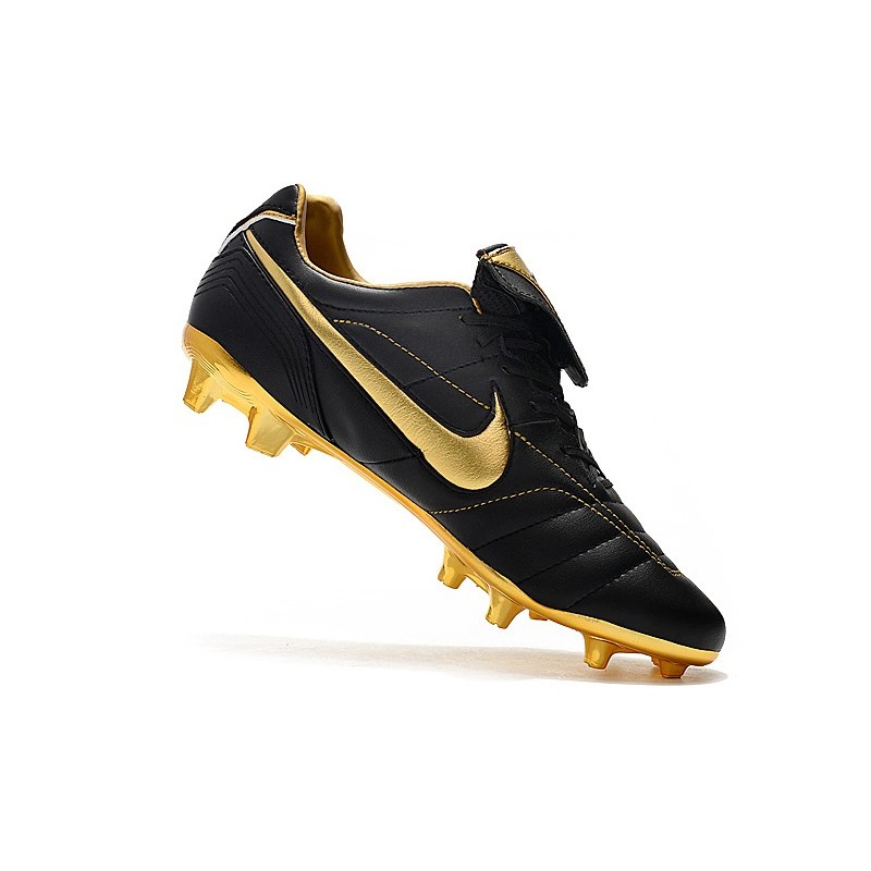 Nike Tiempo Legend R Elite FG Černá Zlato